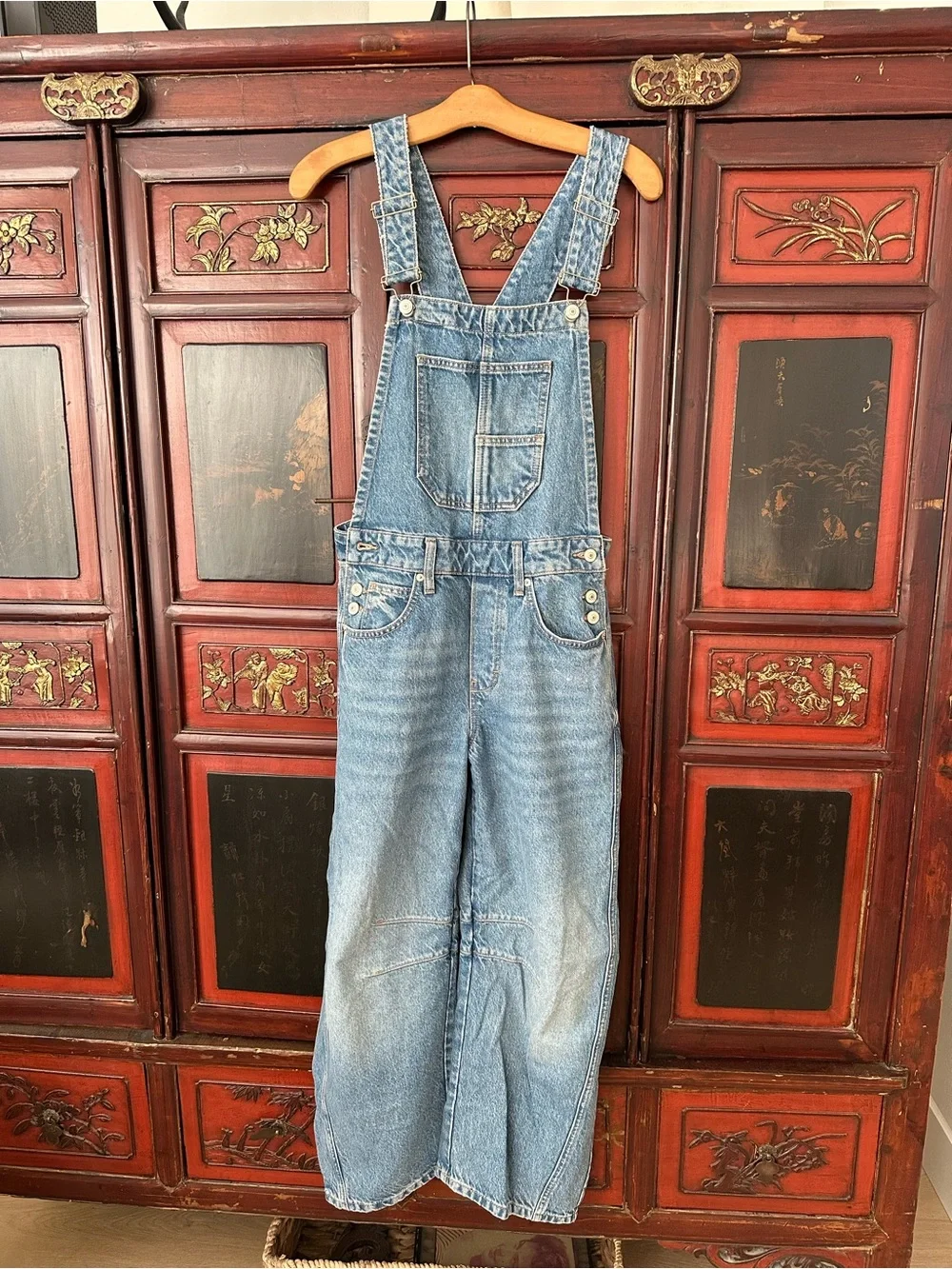 We The Free Good Luck Barrel Overalls - Picture 6 of 8